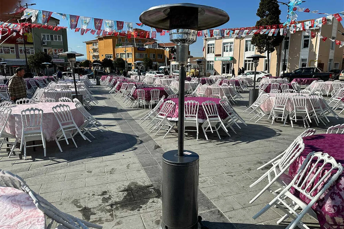 Dış Mekan Isıtıcı Kiralama İstanbul uygulaması